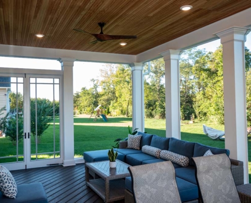 Screened Porch Exteriors Design And Installation Centreville Virginia